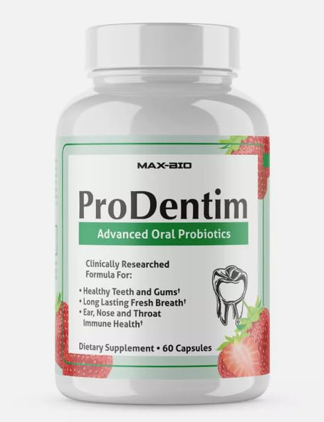 Prodentim for Gums and Teeth Advanced Formula Probiotic Supplement Pills 3 Pack