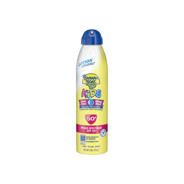 Banana Boat Kids UltraMist Kids Tear Free Sunscreen SPF 50 6 oz
