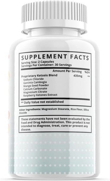 Tru Ketosis Advanced Formula Supplement Pills 3 Pack
