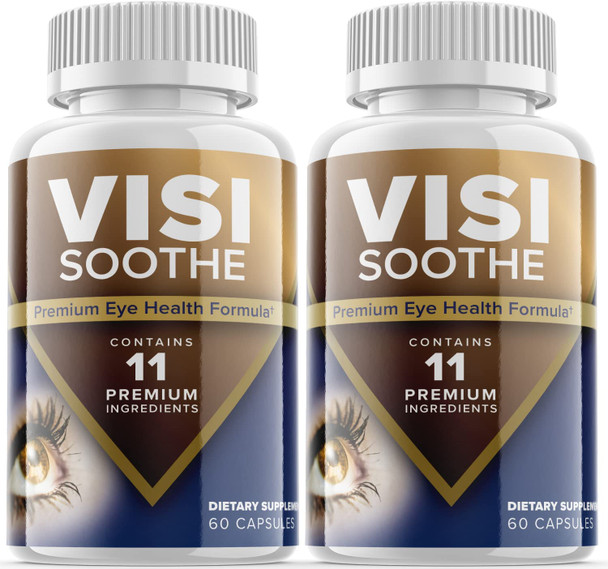 Visisoothe Premium Eye Health Formula Pills 2 Pack