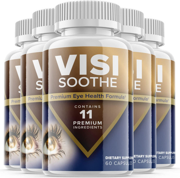 Visisoothe Premium Eye Health Formula Pills 5 Pack
