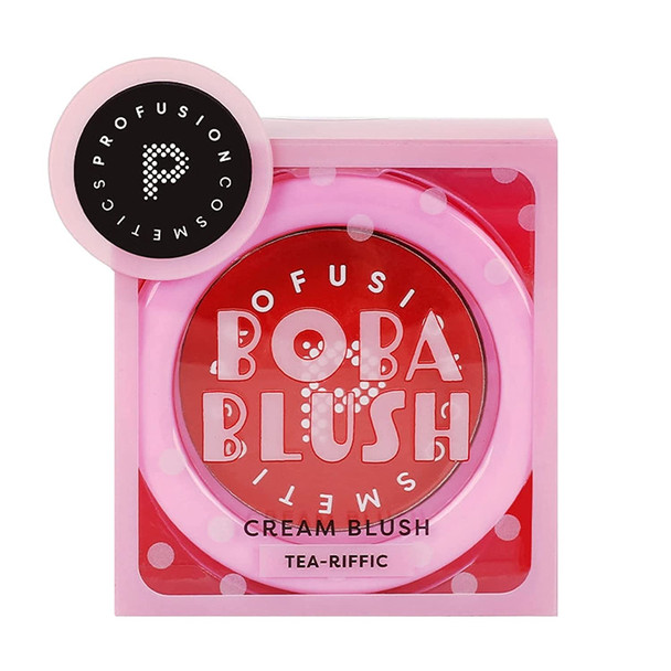 Profusion Cosmetics Cream Blush Lightweight Cream Blushes Blend Seamlessly to a Natural Radiant Finish Tea Eiffic