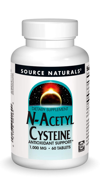 Source Naturals N-Acetyl Cysteine - 120 Tablets