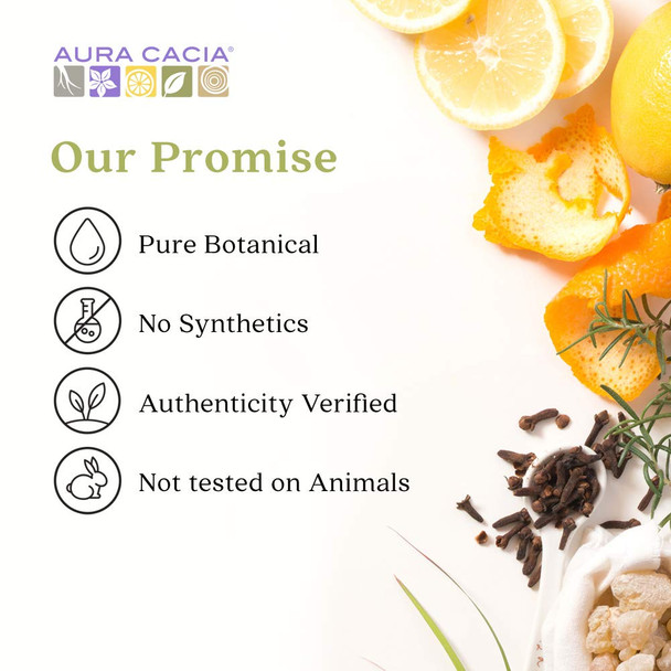 Aura Cacia 100 Pure Bergamot Essential Oil  GC/MS Tested for Purity  15 ml 0.5 fl. oz.  Citrus bergamia