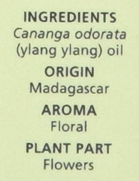 Aura Cacia 100 Pure Essential Oil Ylang Ylang  0.5 fl oz