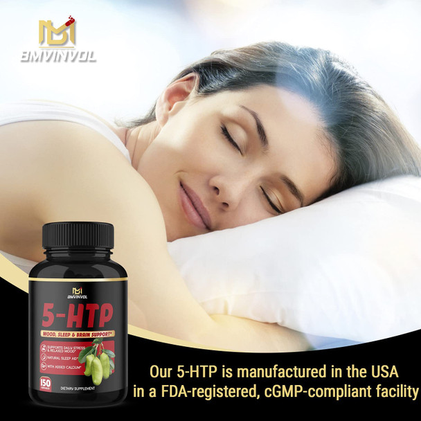 5HTP 200mg  5Hydroxytryptophan Supplement for Men and Women  150 Capsules