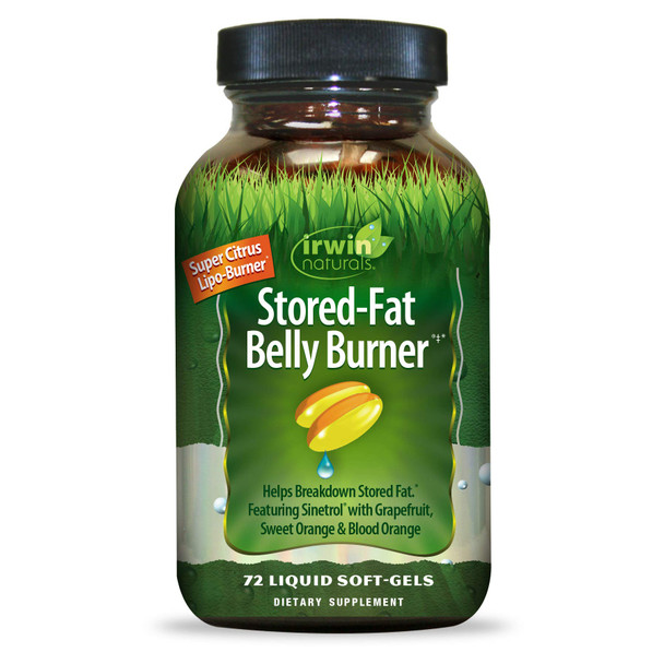 IRWIN NATURALS Stored-Fat Belly Burner 72 Count