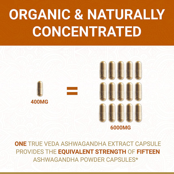 Organic Ashwagandha Capsules KSM66 Ashwagandha KSM 66 USDA Organic Ashwagandha Organic Ashwagandha Root Ashwagandha Extract 100 Natural KSM66 Ashwagandha Supplements 60 Easy Eat Pills