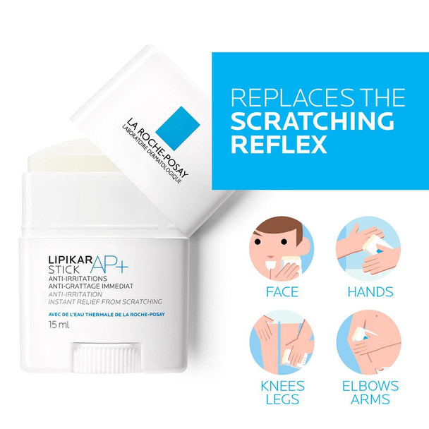 La Roche-Posay Lipikar Ap+ Anti-Irritations Stick 15Ml