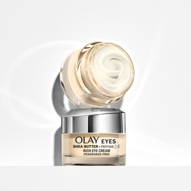 Olay Shea Butter + Peptide 24 RICH EYE CREAM | 0.5 ounces