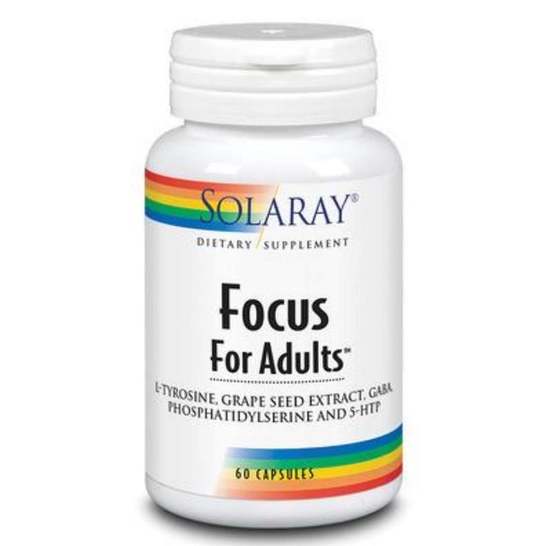 Solaray - Focus for Adults | 60 Capsules