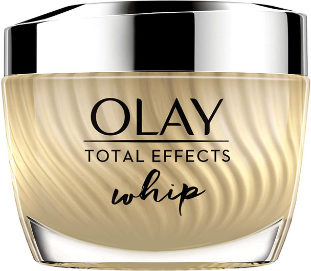 Olay Total Effects Whip Light as Air Moisturiser 7 Benefits in 1, with Niacinamide, Vitamin C and E, 50 ml