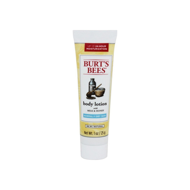 Burt's Bees Body Lotion Naturally Nourishing Milk and Honey 1 oz