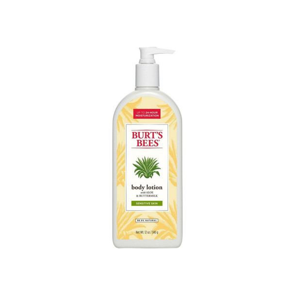 Burt's Bees Soothingly Sensitive Aloe & Buttermilk Body Lotion, 12 oz