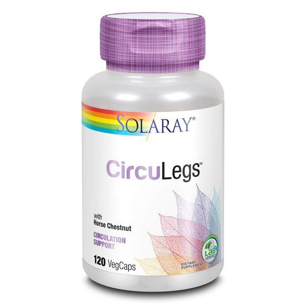 Solaray Circulegs Horse Chestnut Special Formula Capsules, 200mg | 120 Count