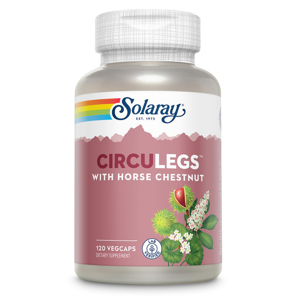Solaray Circulegs Horse Chestnut Special Formula Capsules, 200mg | 120 Count