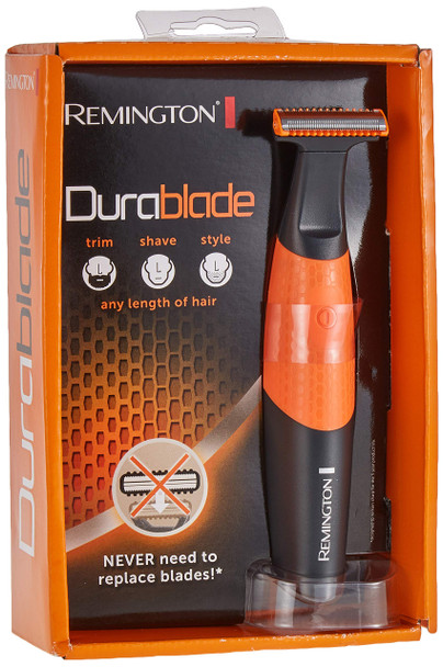 Remington Durablade Shaver and Trimmer, 100% Waterproof, Ergonomic with USB Cable - MB010