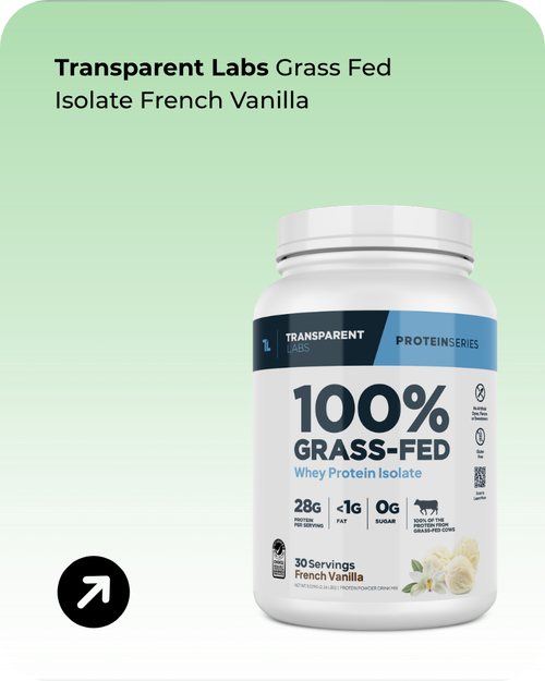 Transparent Labs Grass Fed Isolate