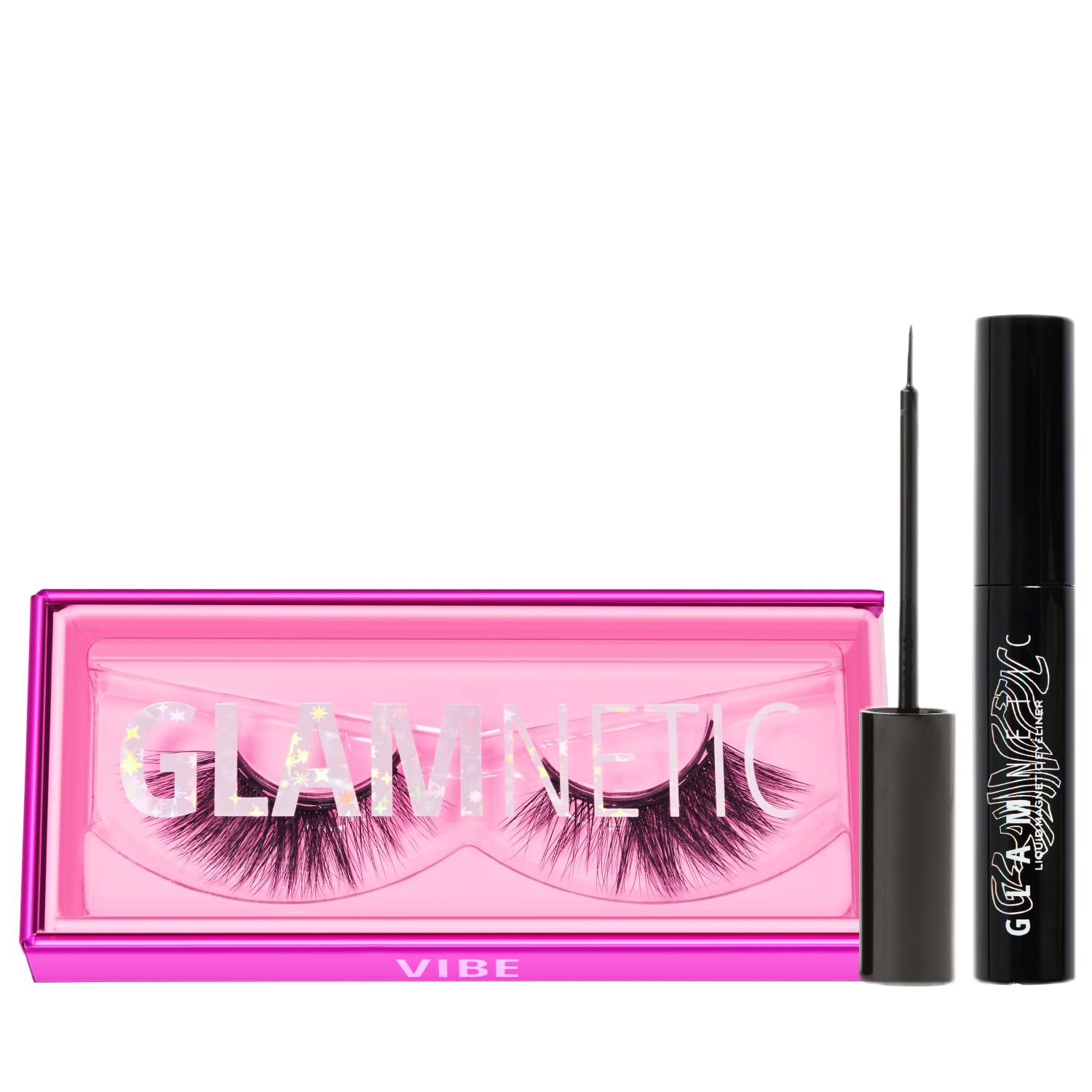 Glamnetic Vibe Magnetic Eyelashes with Black Liquid Eye | Buy at