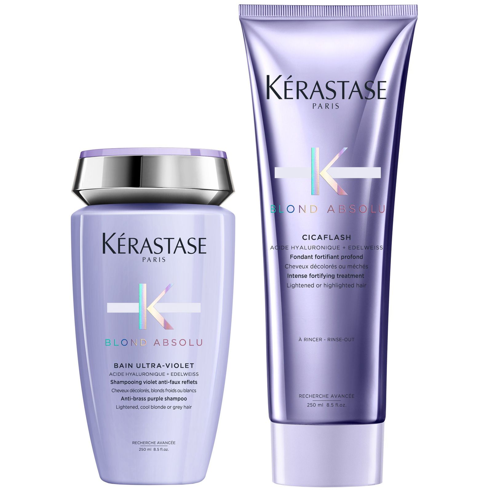 Kérastase Blond Absolu Duo Set: Bain Ultra-Violet Shamp | Buy at