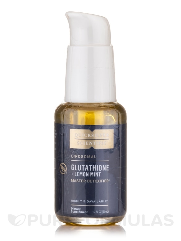 Quicksilver Scientific Liposomal Glutathione 1.7 Oz Quicksilver Scientific Liposomal Glutathione 1.7 Oz
