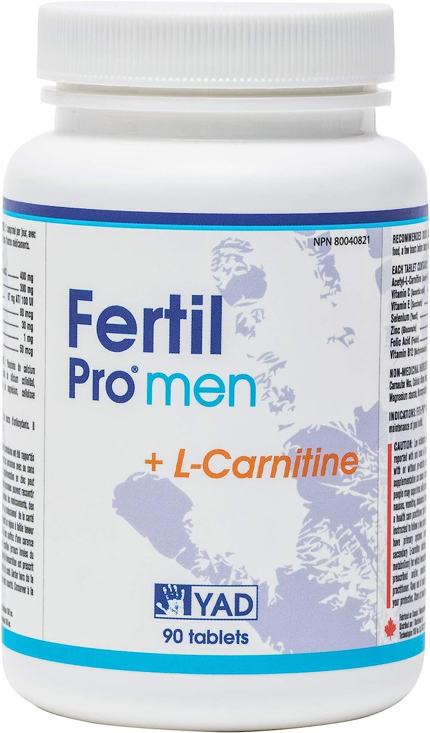 Fertil Pro Men Natural Health Supplement (90 Pills 3 Mo | Buy at Kiwla