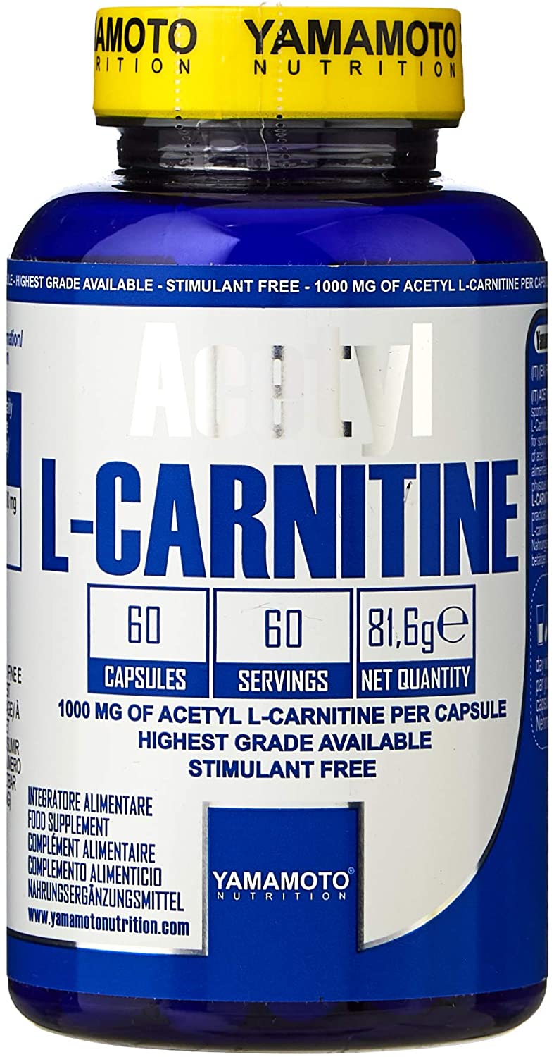 l carnitine yamamoto Yamamoto Nutrition Acetyl L-carnitine, 1000mg - 60 caps | Buy at Kiwla
