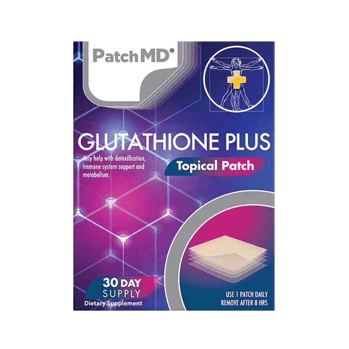 PATCHMD Glutathione Plus Topical Patch - 30 Day Supply | Buy at Kiwla
