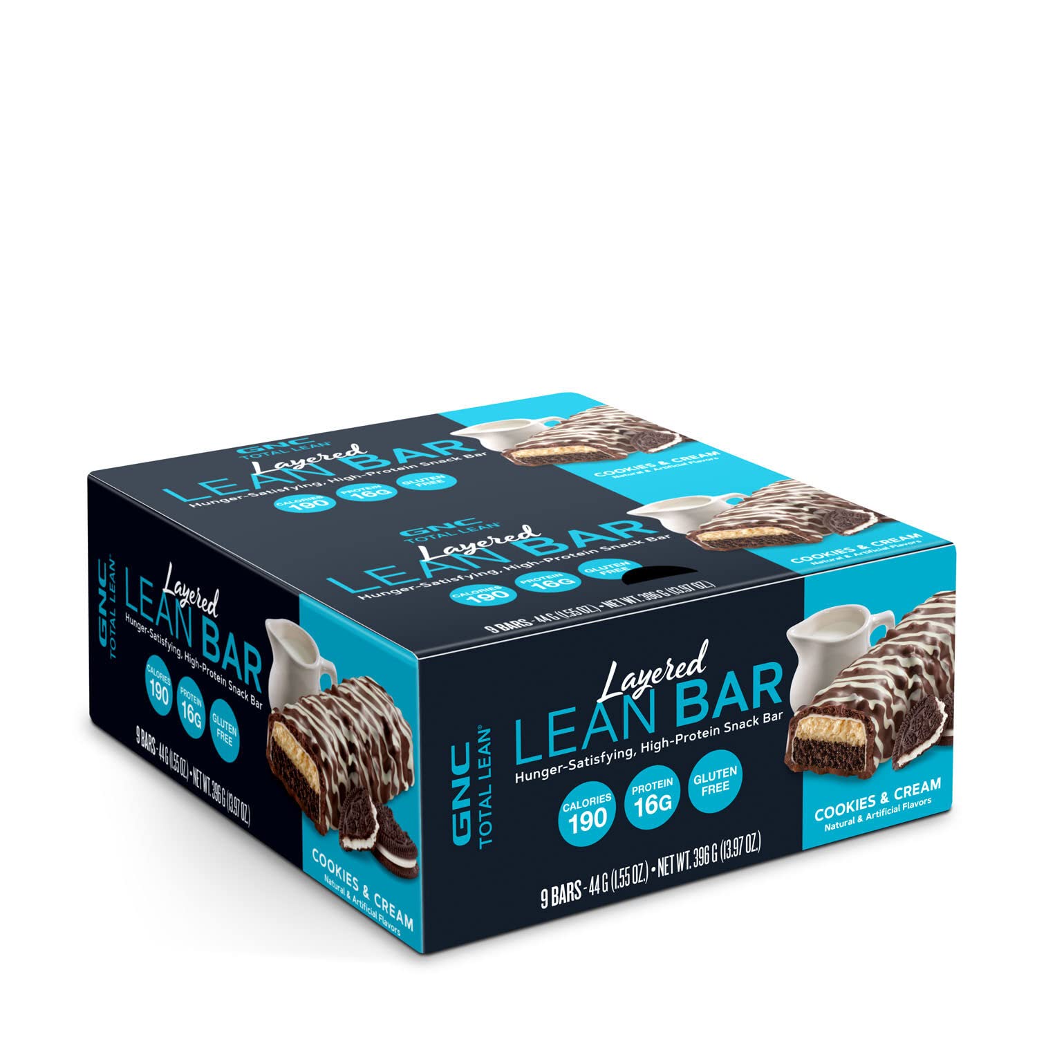 Gnc Total Lean Layered Lean Bar - & Cream - 9 Bars