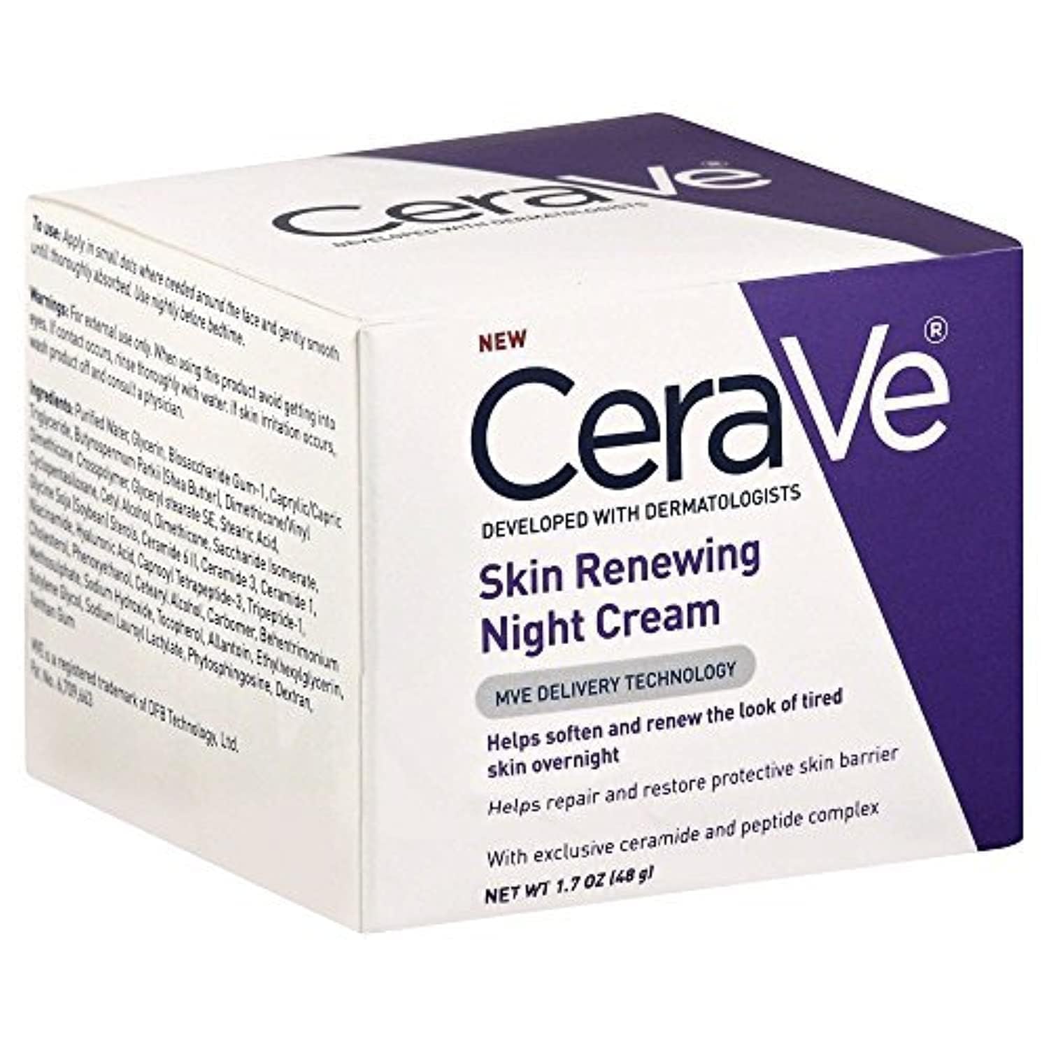 Cerave 2 Oz. Skin Renewing Night Cream