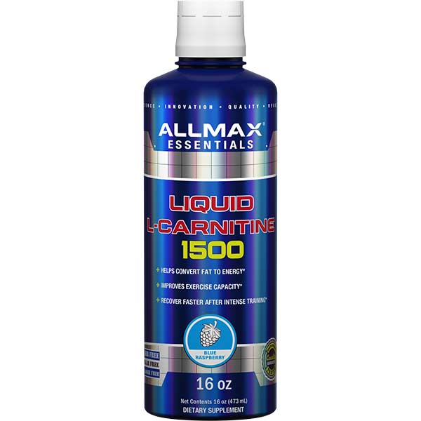 Allmax Nutrition L-Carnitine Liquid 473Ml (16Oz) Blue R | Buy at Kiwla