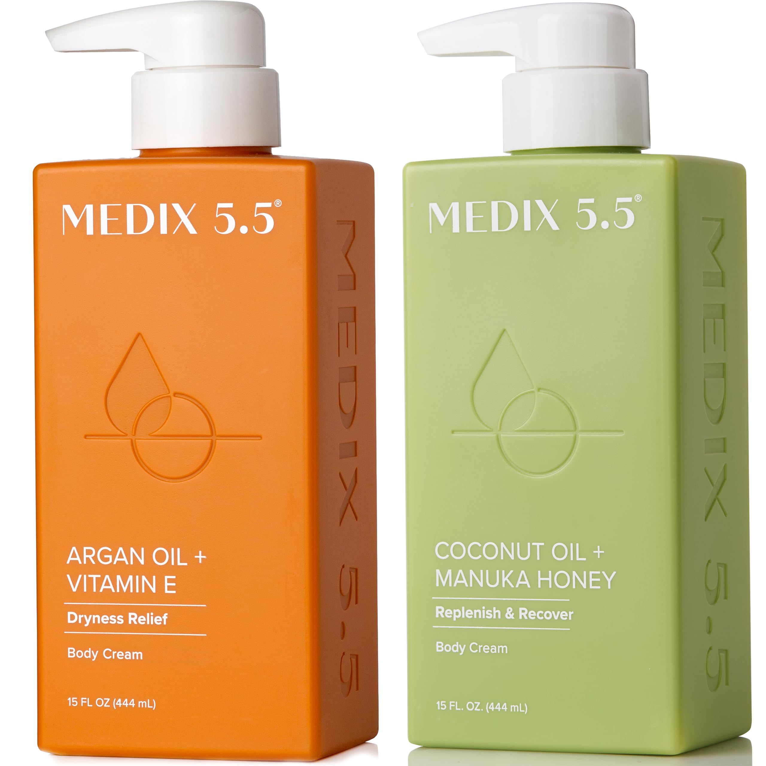 Medix 5.5 Argan Oil + Coconut Oil Skin Care Set Moisturizer Cream