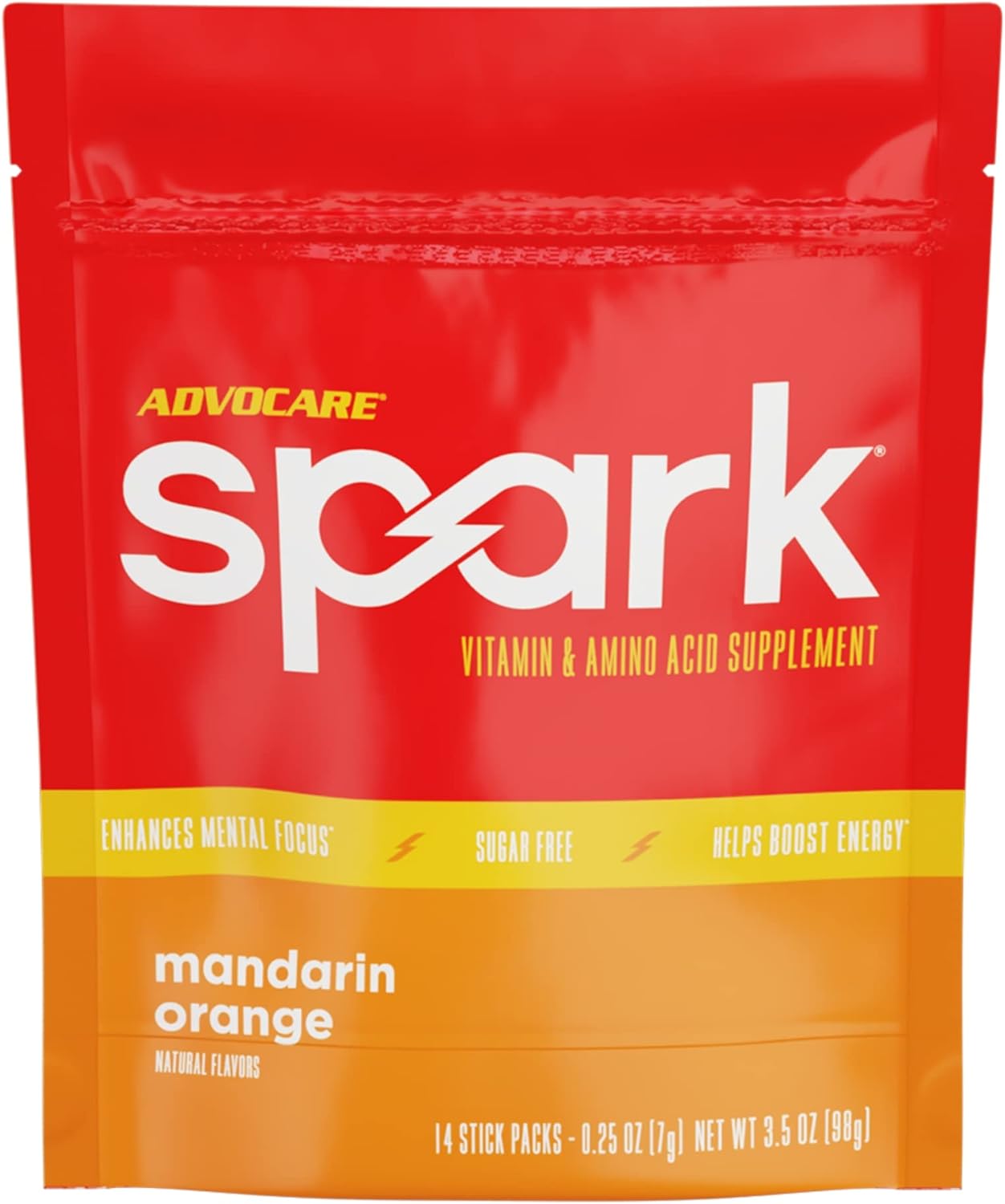 Advocare Spark Vitamin & Amino Acid Supplement - Focus & Energy