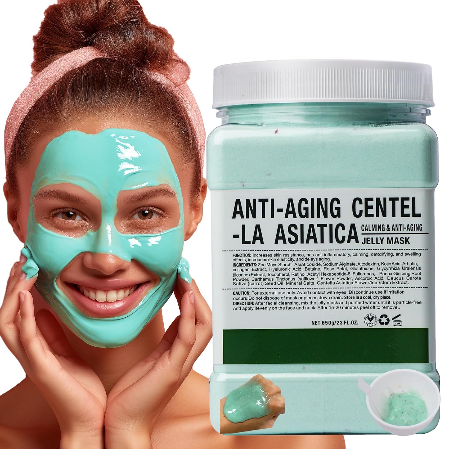 Vajacial Hydro Jelly Mask Powder For Face, Jelly Mask F | Buy at