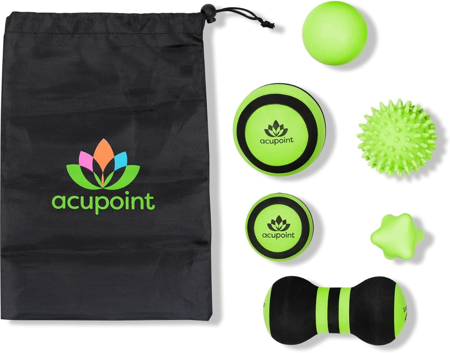 Lacrosse Balls Therapy Set For Muscle Knots And Post-Workout