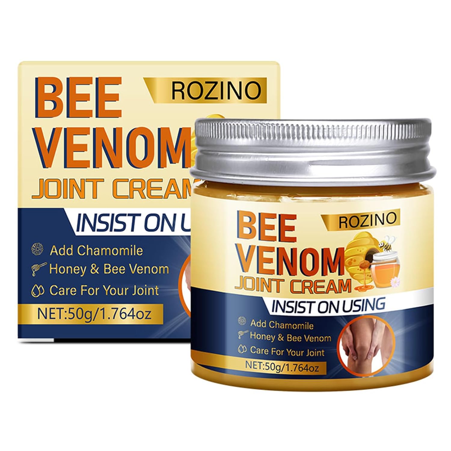 Xiaoks Bee Venom Joint Cream - Moisturizing Relief For Knees