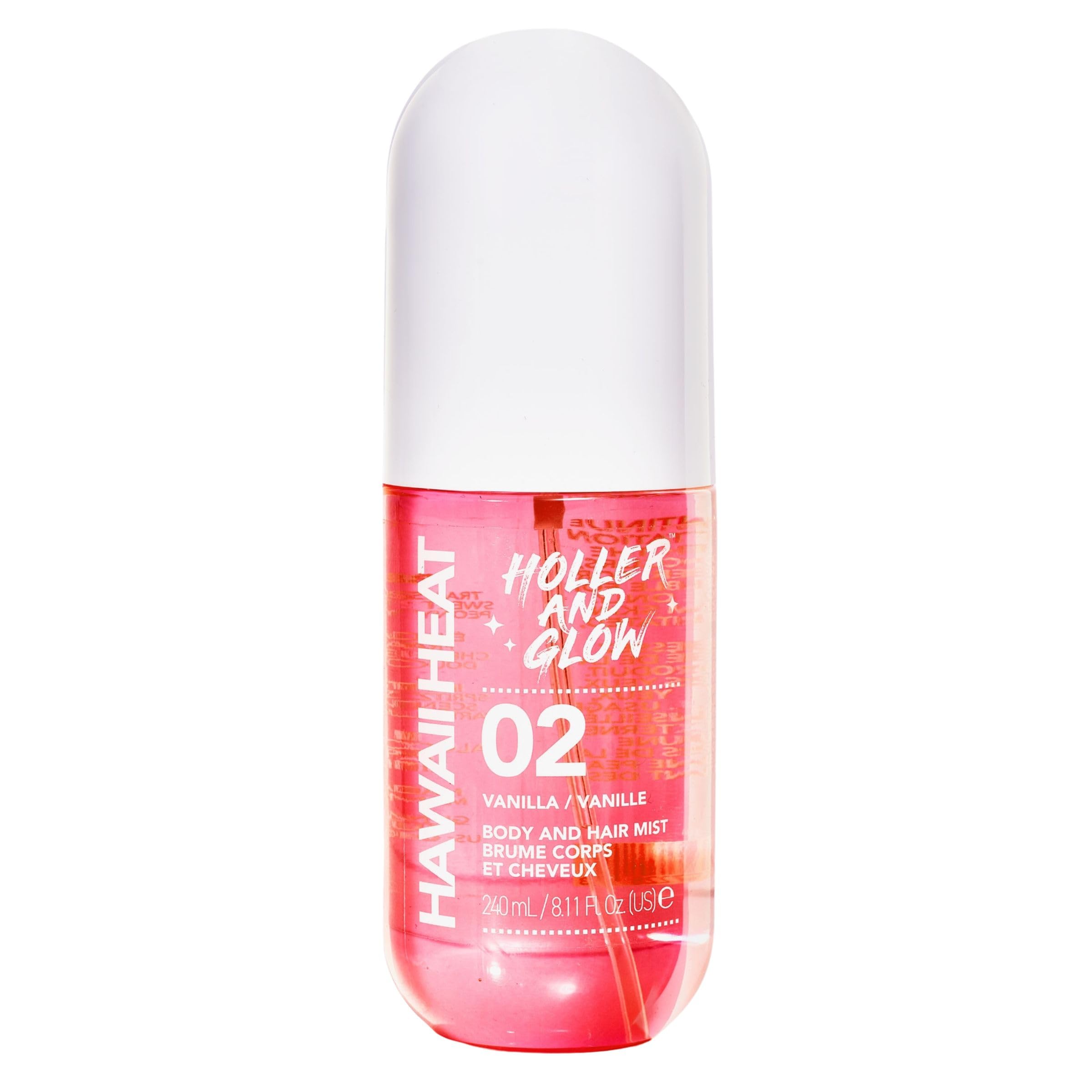 Holler And Glow Hawaii Heat Body & Hair Mist Warm Vanil | Buy at Kiwla