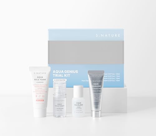 S.Nature Aqua Genius Trial Kit 4-Step Hydrating Skincar | Buy at