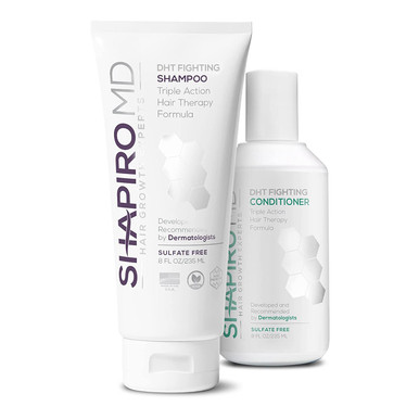 Shampoo and Conditioner Hair Loss Set with 100% Vegan Formulas DHT