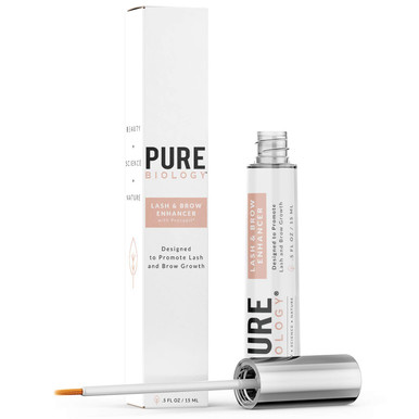 Castor Oil Brow and Lash Serum Premium Eyebrow and Eyelash Serum with