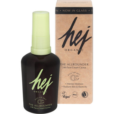 HEJ ORGANIC The All-Rounder 24h Face Cream Cactus For a younger-looking  complexion