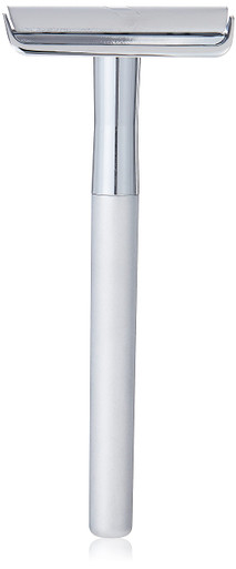Bevel Safety Razor with Brass Weighted Handle and 10 Double Edge Safety ...