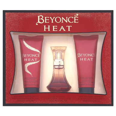 Beyonce Heat Gift Set 30ml EDP + 75ml Body Lotion + 75m | Buy at Kiwla ...