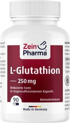 Zein Pharma L-Glutathione, 250mg - 90 caps