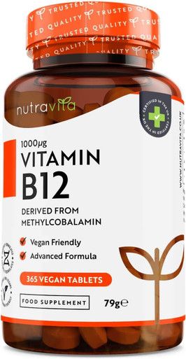 Vitamin B12 High Strength Tablets - 1000mcg MeCbl Supplement | Health