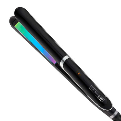 INFINITIPRO BY CONAIR Rainbow Titanium Flat Iron 1 Inch Black