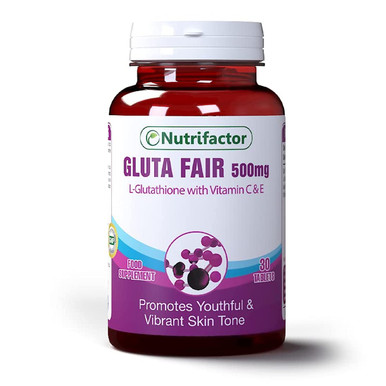 korfactor glutathione Nutrifactor 500Mg + Vitamin C&E - Fair & He | Buy at Kiwla Glutathione is known as activeproduct Relumins Highest Dose Sublingual Qty:120