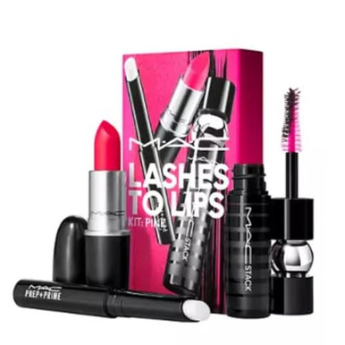 M.A.C Cosmetics Lashes To Lips Kit: Pink - Prep + Prime | Buy at