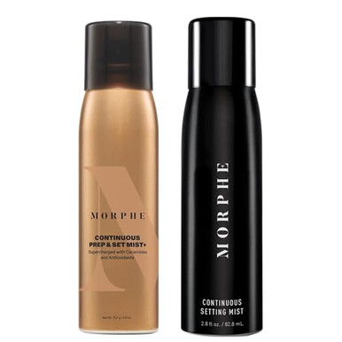 Morphe Complete Setting Duo - Continuous Prep & Set Setting Spray