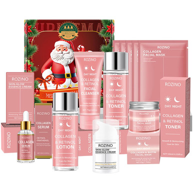 Xiaoks Christmas Collagen & Retinol Skincare Set - Complete 10+